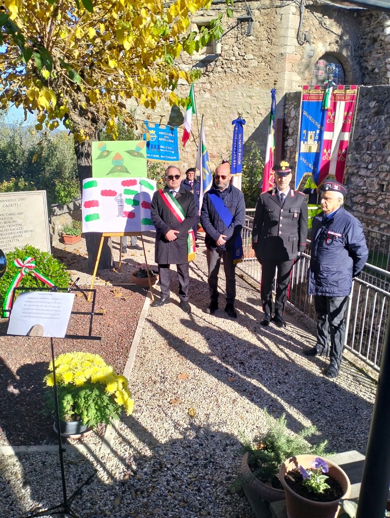 immagine notizia (ptn) Stroncone, svolta ieri la cerimonia di commemorazione dei caduti di Nassiriya e di Castel D’Azzano